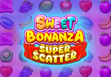 Игра Sweet Bonanza Super Scatter в казино Биг Азарт